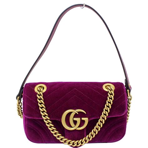 gucci marmont mini velvet used|gucci marmont velvet crossbody.